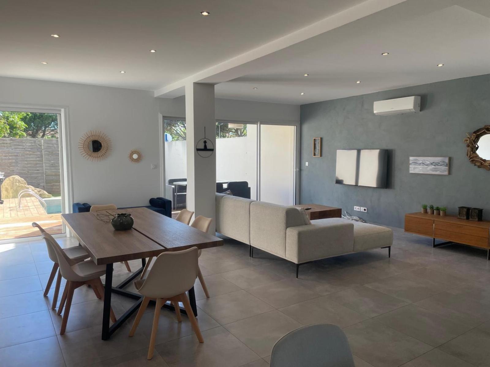 Villa Design Cap Dagde Piscine Et Plage Le Grau-dʼAgde Dış mekan fotoğraf