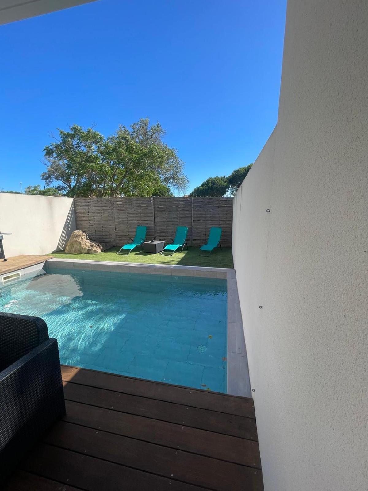 Villa Design Cap Dagde Piscine Et Plage Le Grau-dʼAgde Dış mekan fotoğraf