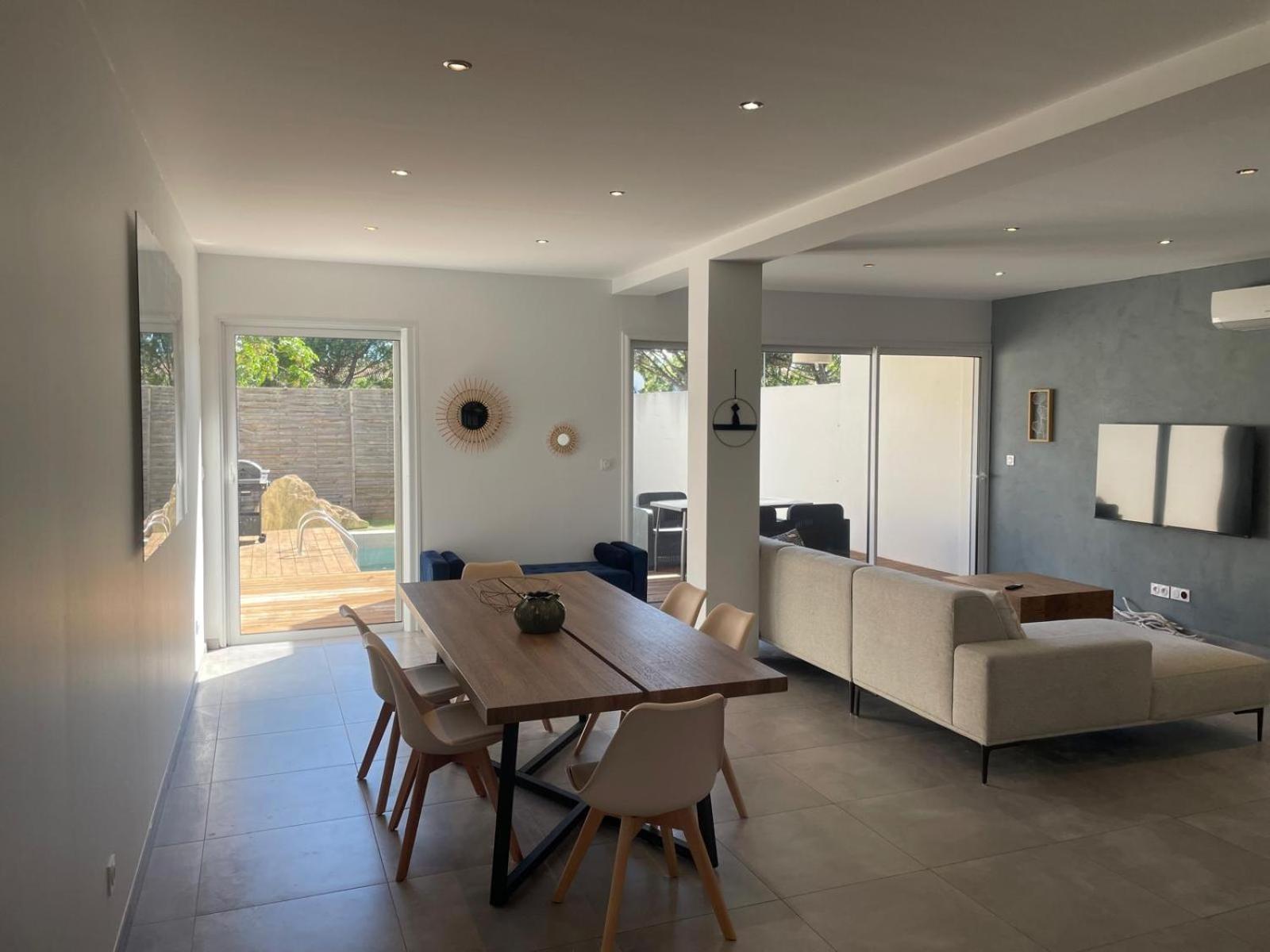 Villa Design Cap Dagde Piscine Et Plage Le Grau-dʼAgde Dış mekan fotoğraf